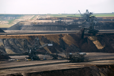 Área de extração de carvão mineral, uma das fontes de energia mais utilizadas no planeta